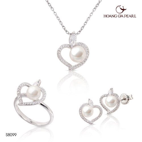 Bộ trang sức ngọc trai S8099