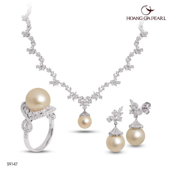 Bộ trang sức ngọc trai S9147