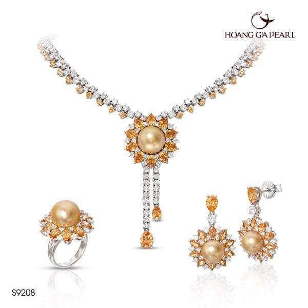 Bộ trang sức ngọc trai S9208