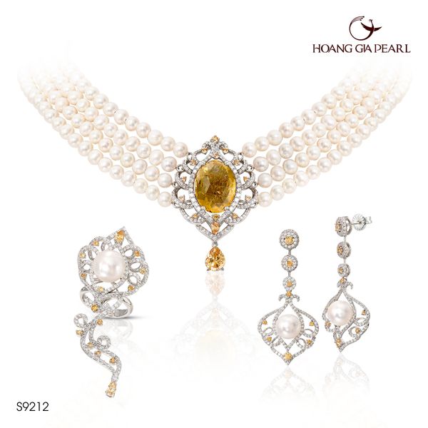 Bộ trang sức ngọc trai S9212