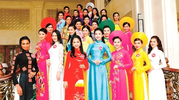thi sinh chung ket hoa hau 2014