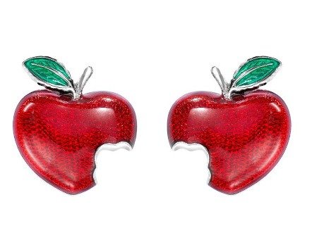 Trang sức hình apple Trang suc hinh apple