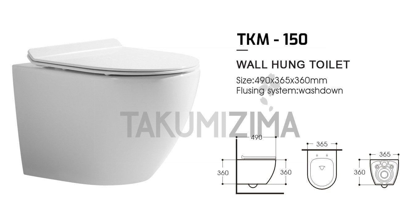  Wall-Hung Toilet Tkm-150 