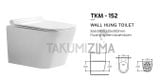  Wall-Hung Toilet Tkm-152 