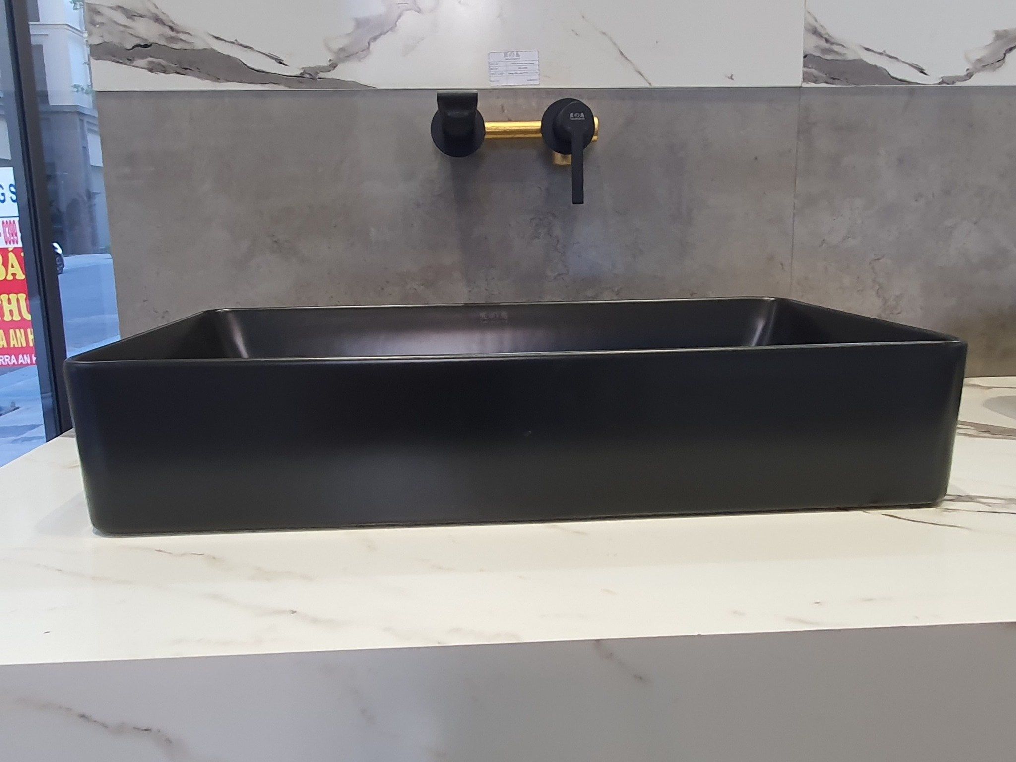  Chậu rửa dương bàn men mờ Bs-227mb 