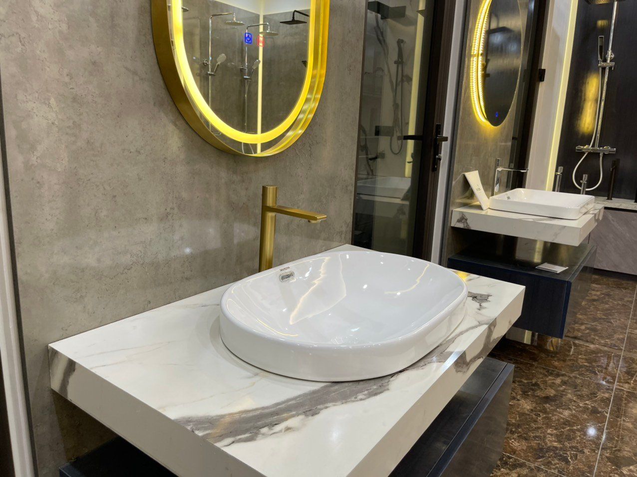  Chậu rửa bán âm Bs-256 