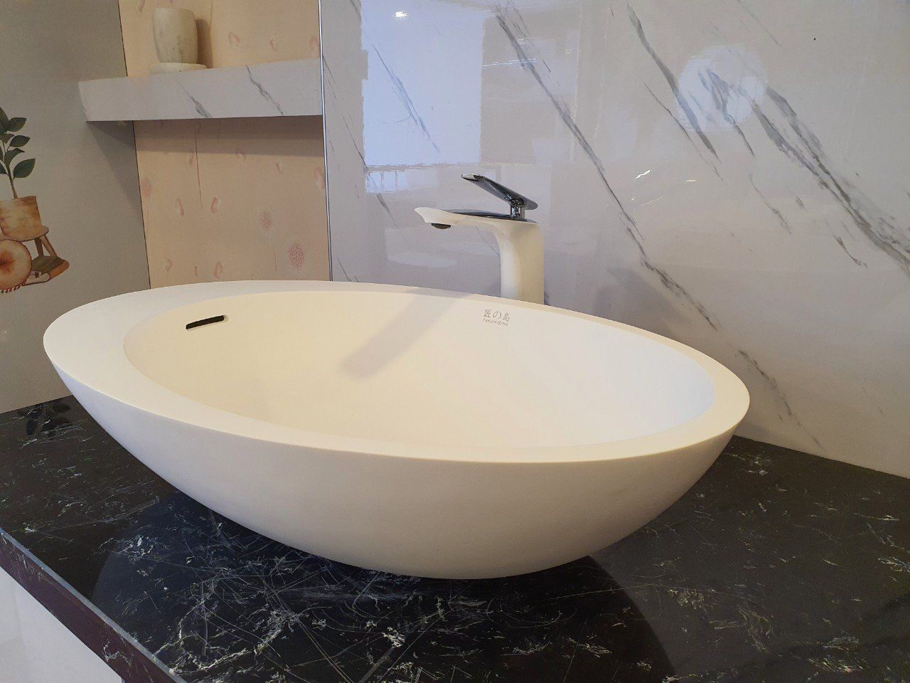  Chậu rửa dương bàn Solid Surface Bss-264 