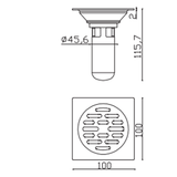  Floor Drain TS-242C.10 
