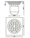  Floor Drain Ts-633c 
