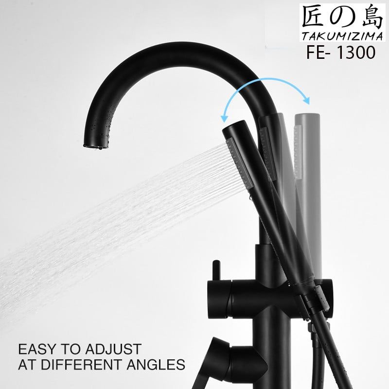  Bathtub Floor-mounted Shower Set Fe-1300 
