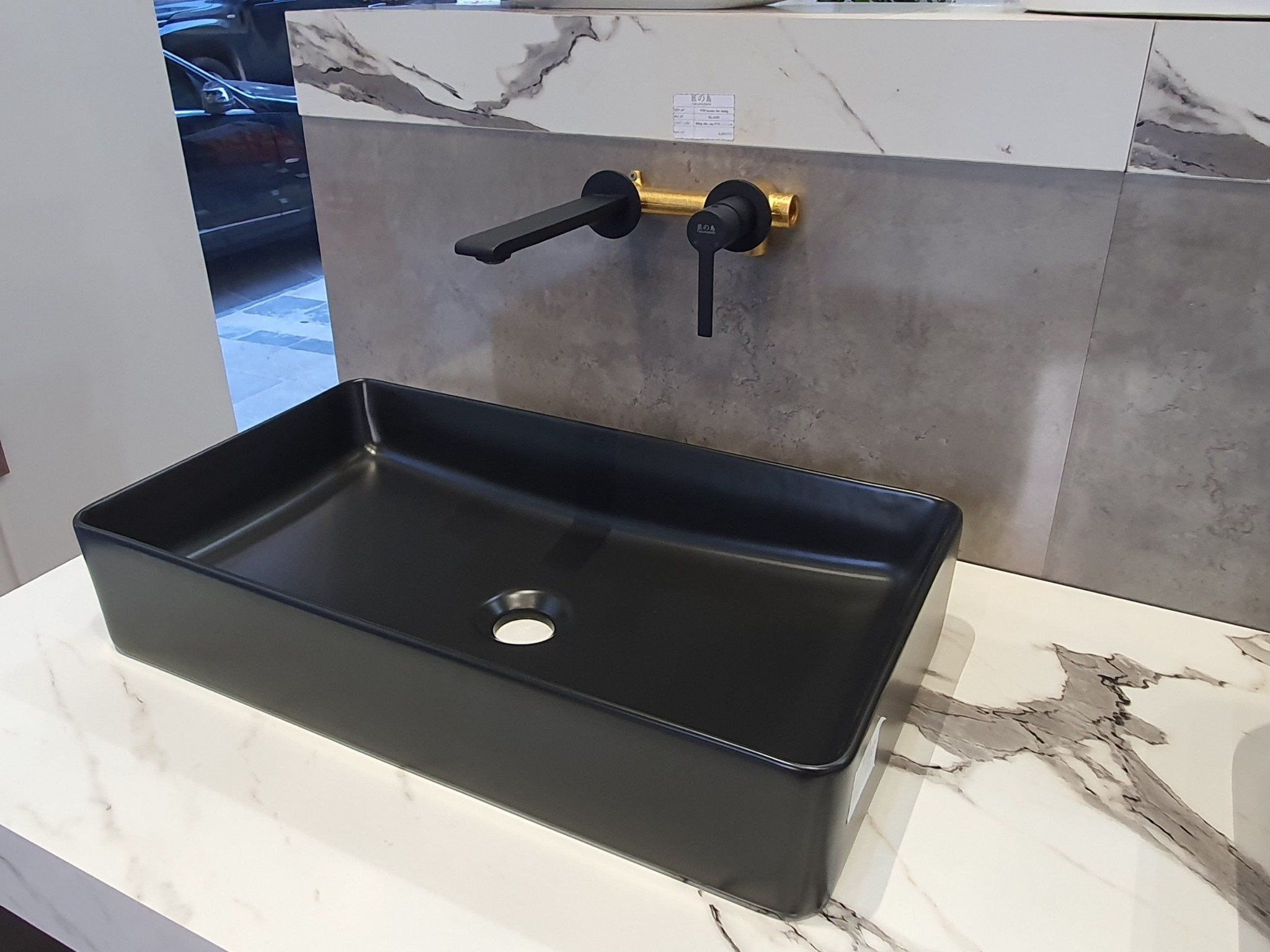  Chậu rửa dương bàn men mờ Bs-227mb 