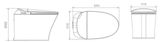  Smart Toilet Tkm-134 