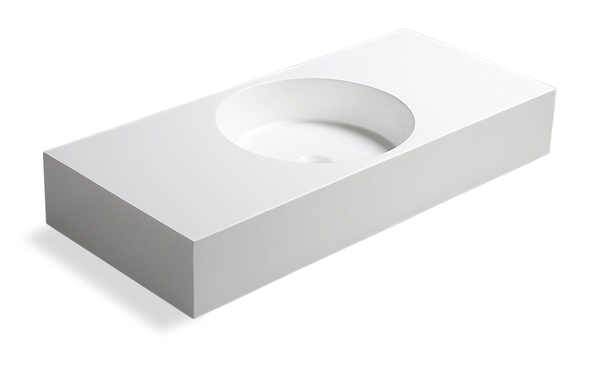  Chậu rửa đôi treo tường Solid Surface Bss-416 