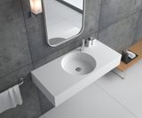  Chậu rửa đôi treo tường Solid Surface Bss-416 