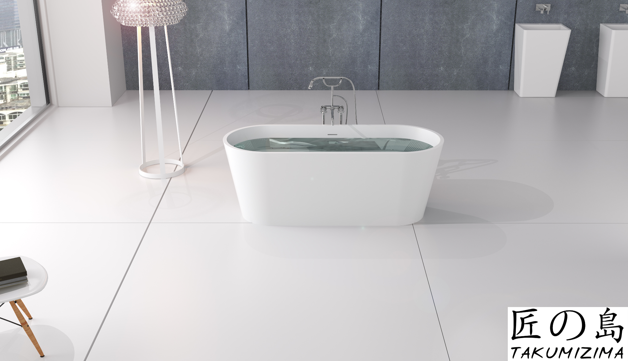  Bathtub Solid Surface Bs-604 