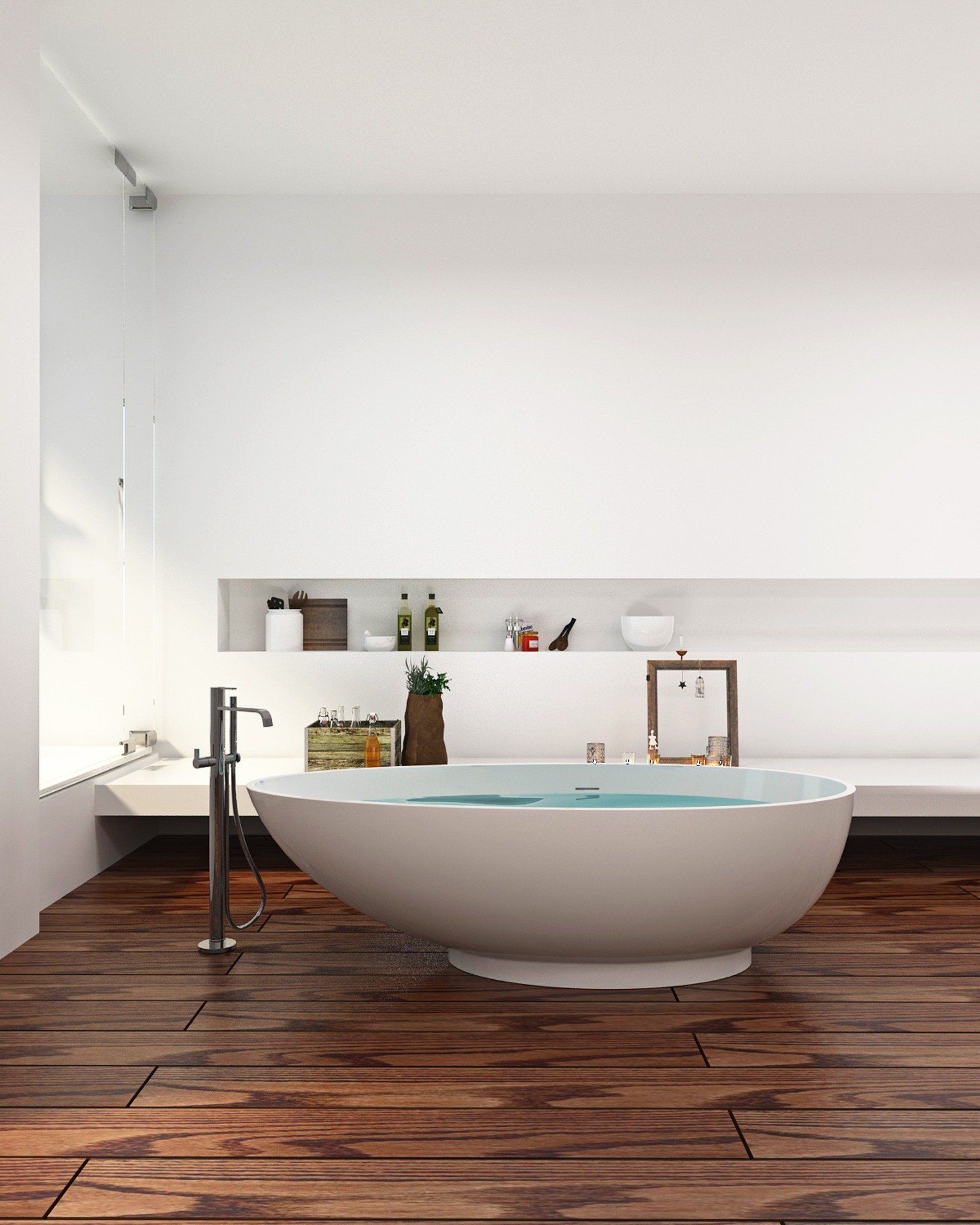  Bathtub Solid Surface Bs-606 