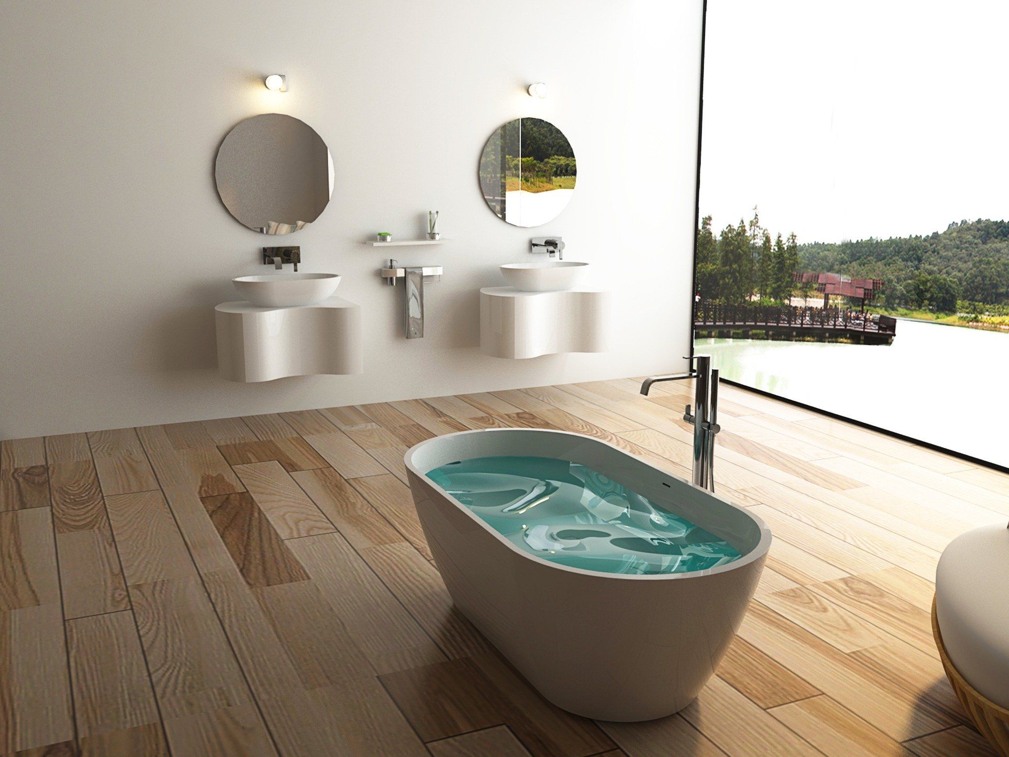  Bồn tắm Solid Surface Bs-612 