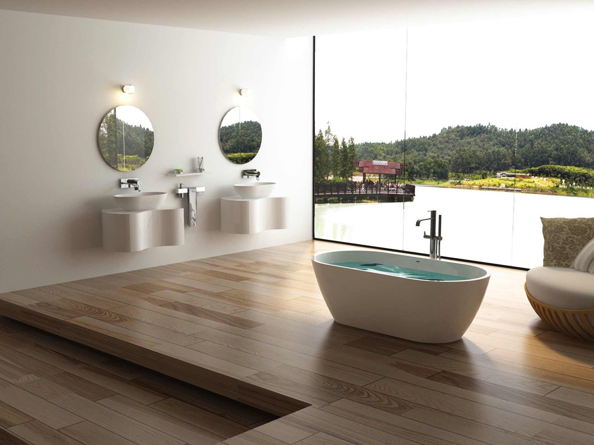  Bồn tắm Solid Surface Bs-612 