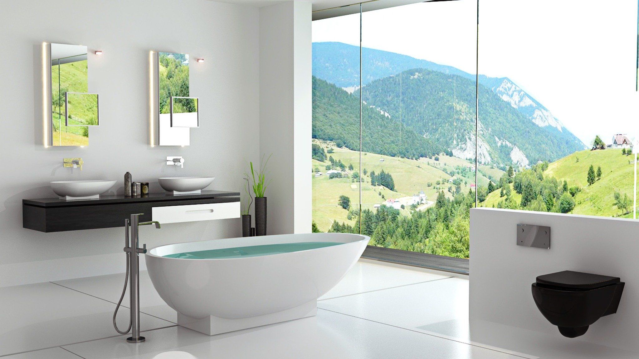  Bồn tắm Solid Surface Bs-617 