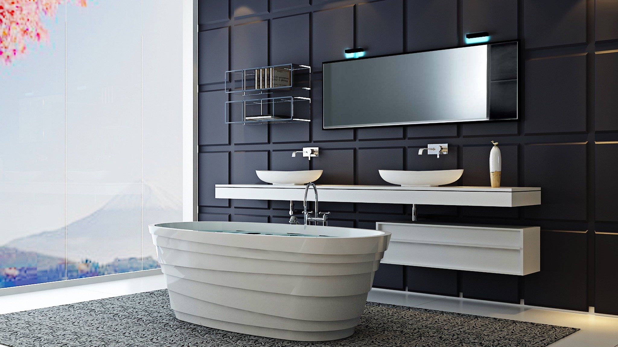  Bồn tắm Solid Surface Bs-631 