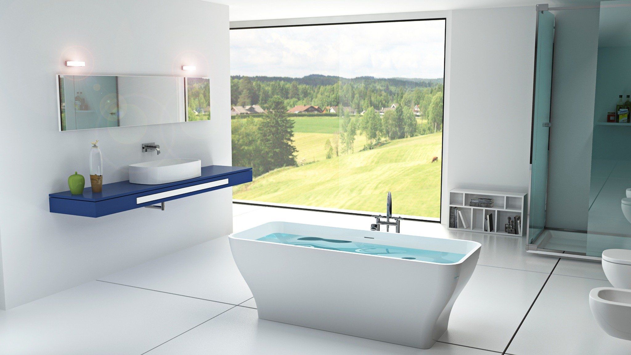  Bồn tắm Solid Surface Bs-640 