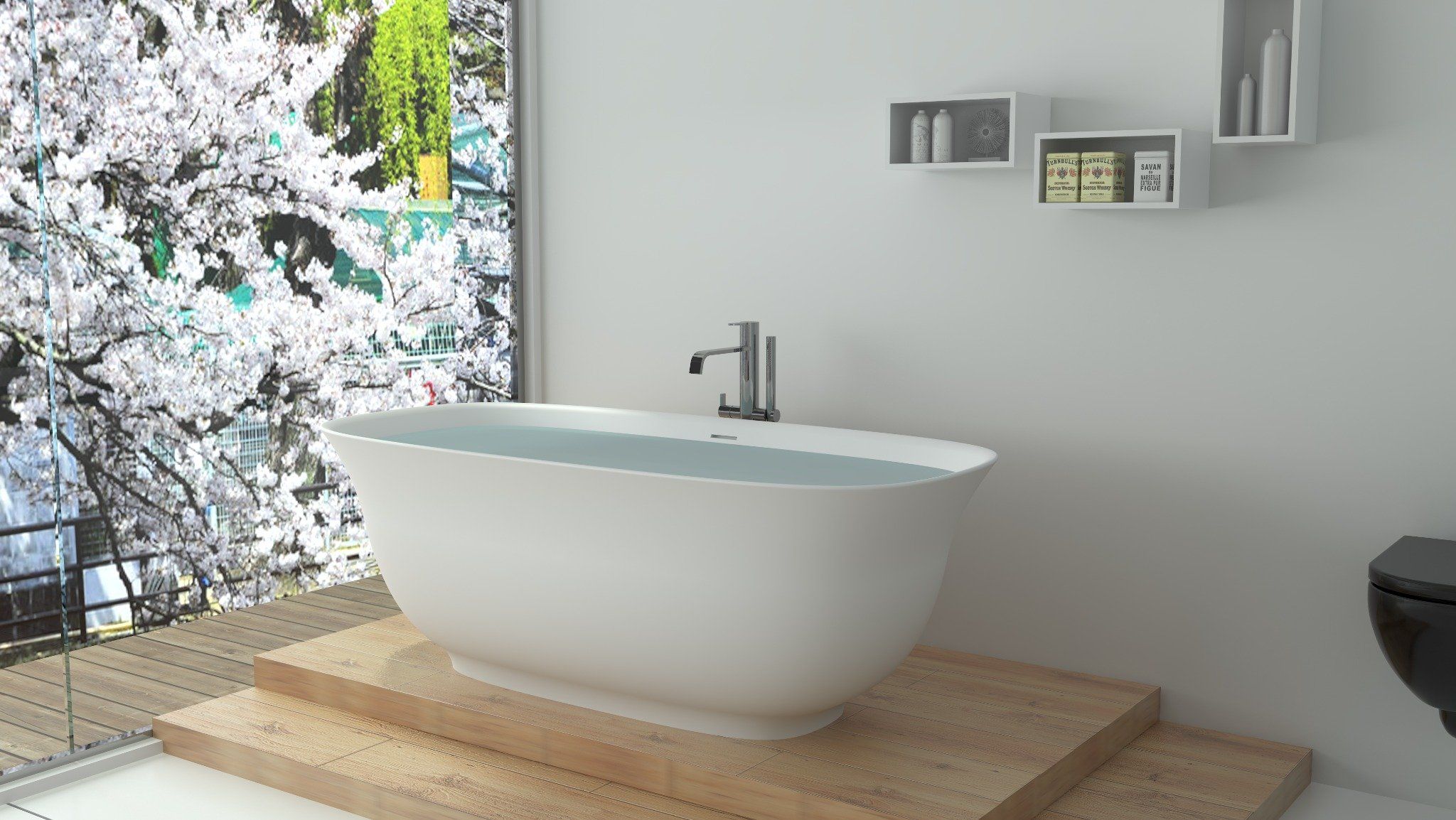  Bồn tắm Solid Surface Bs-643 