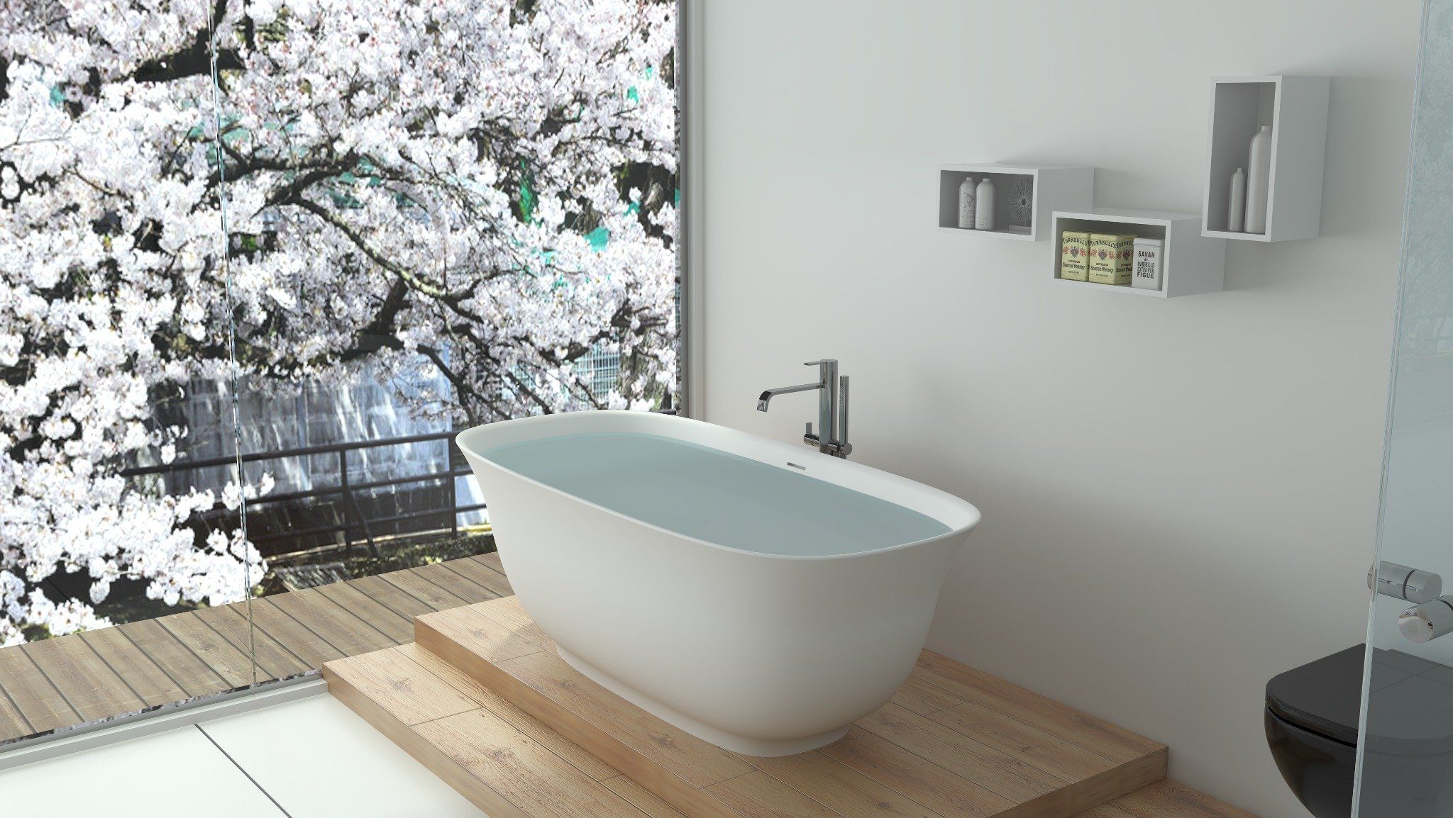  Bồn tắm Solid Surface Bs-643 