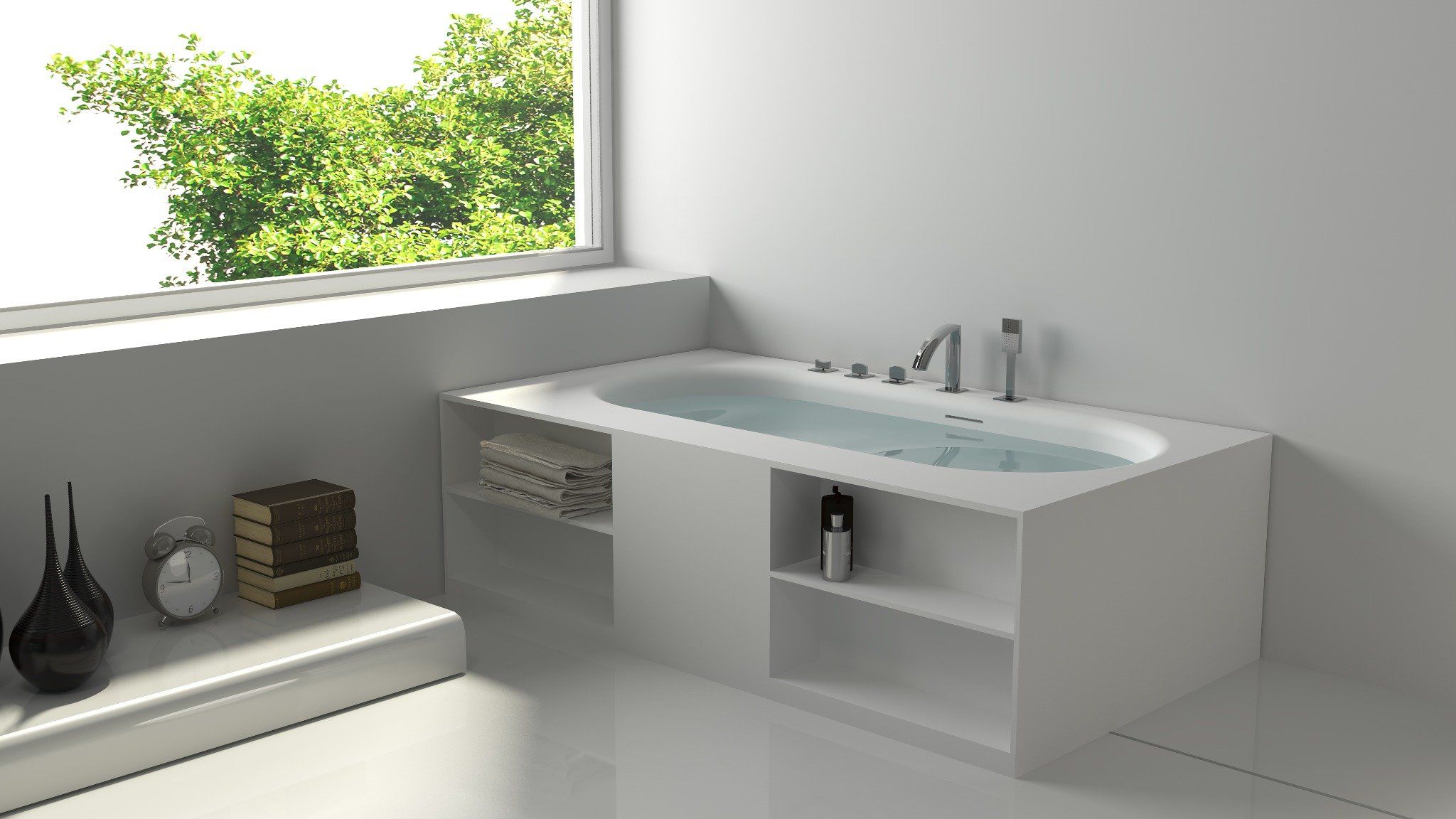  Bồn tắm Solid Surface Bs-650 