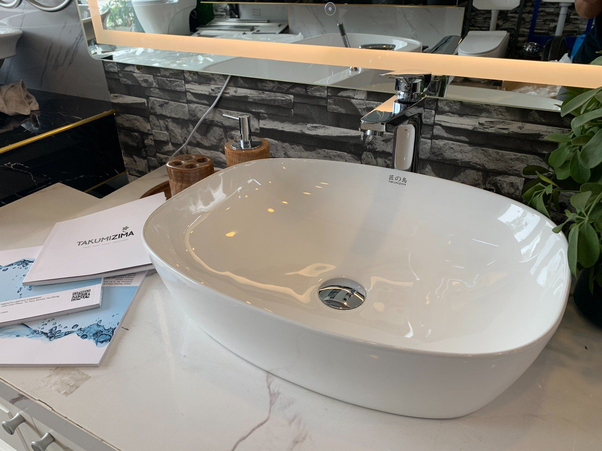  Chậu rửa dương bàn Bs-698c 