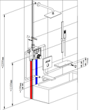  Shower Set Fc-6034 