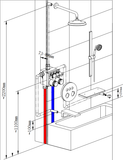  Shower Set Fc-6042 