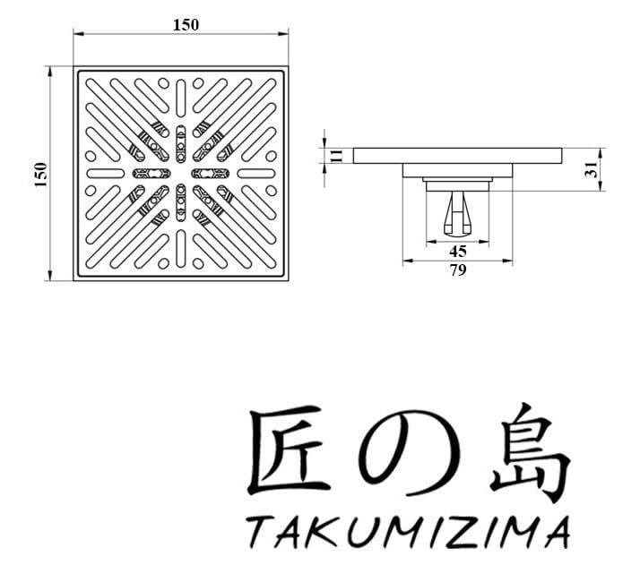  Floor Drain Ts-555 