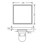  Floor Drain Ts-604d-12 