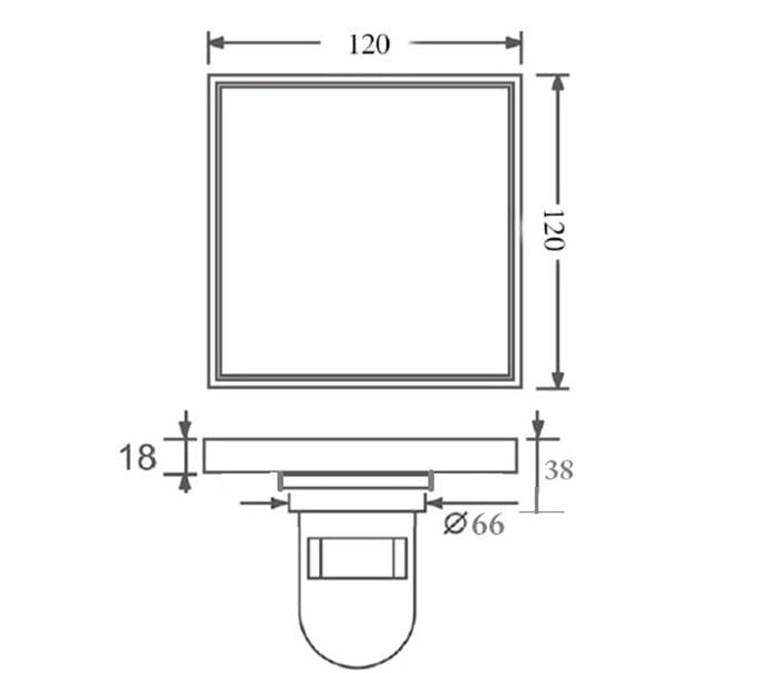  Floor Drain Ts-604t-12 