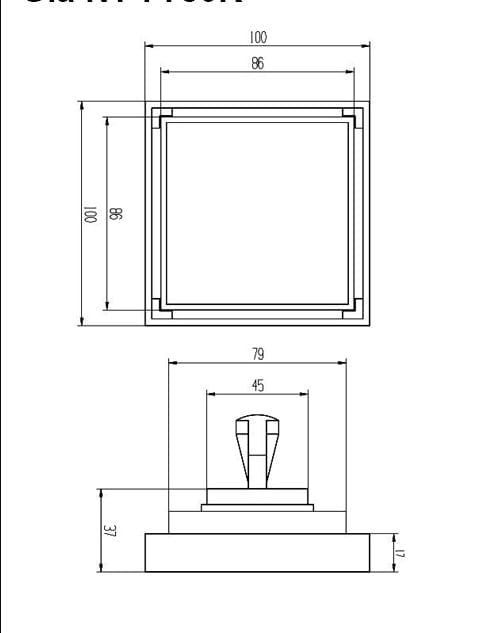  Floor Drain Ts-604b 
