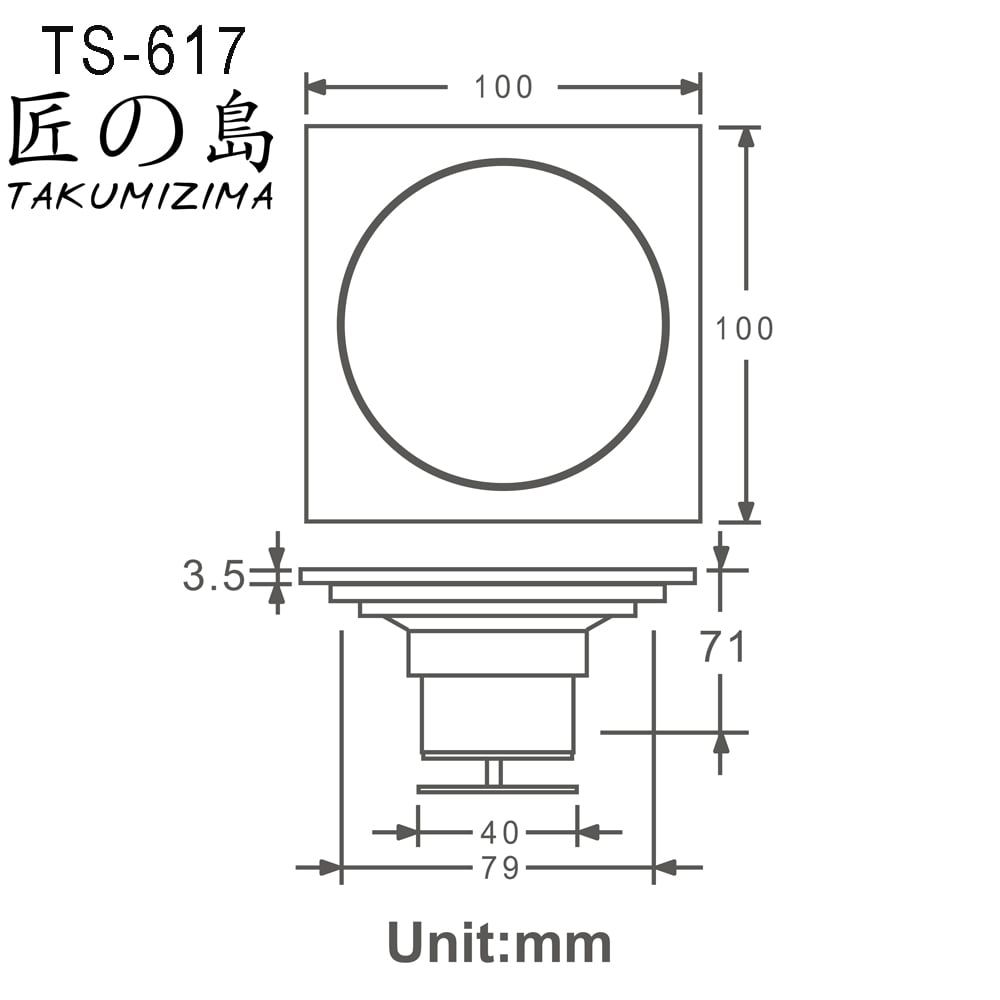  Floor Drain TS-617 