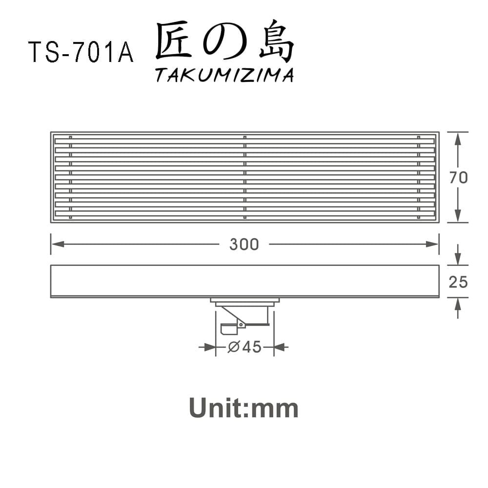 Floor Drain Ts-701a 