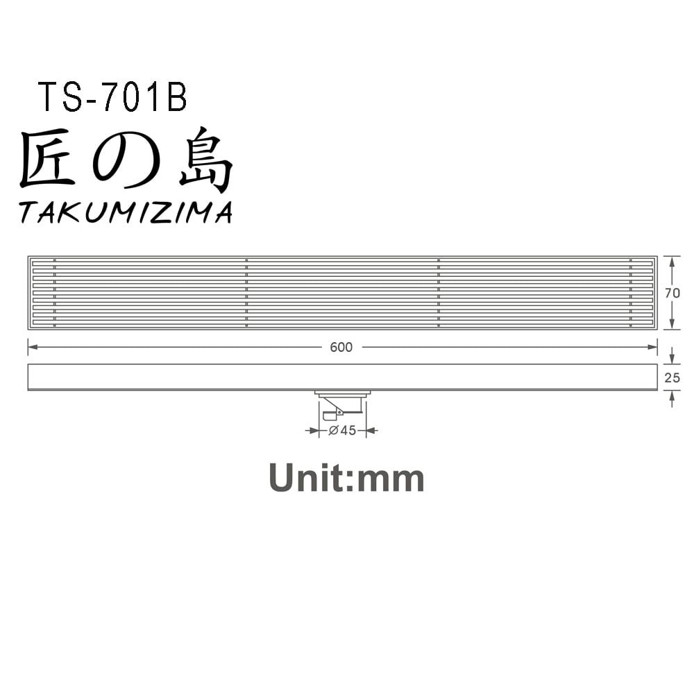  Floor Drain Ts-701b 