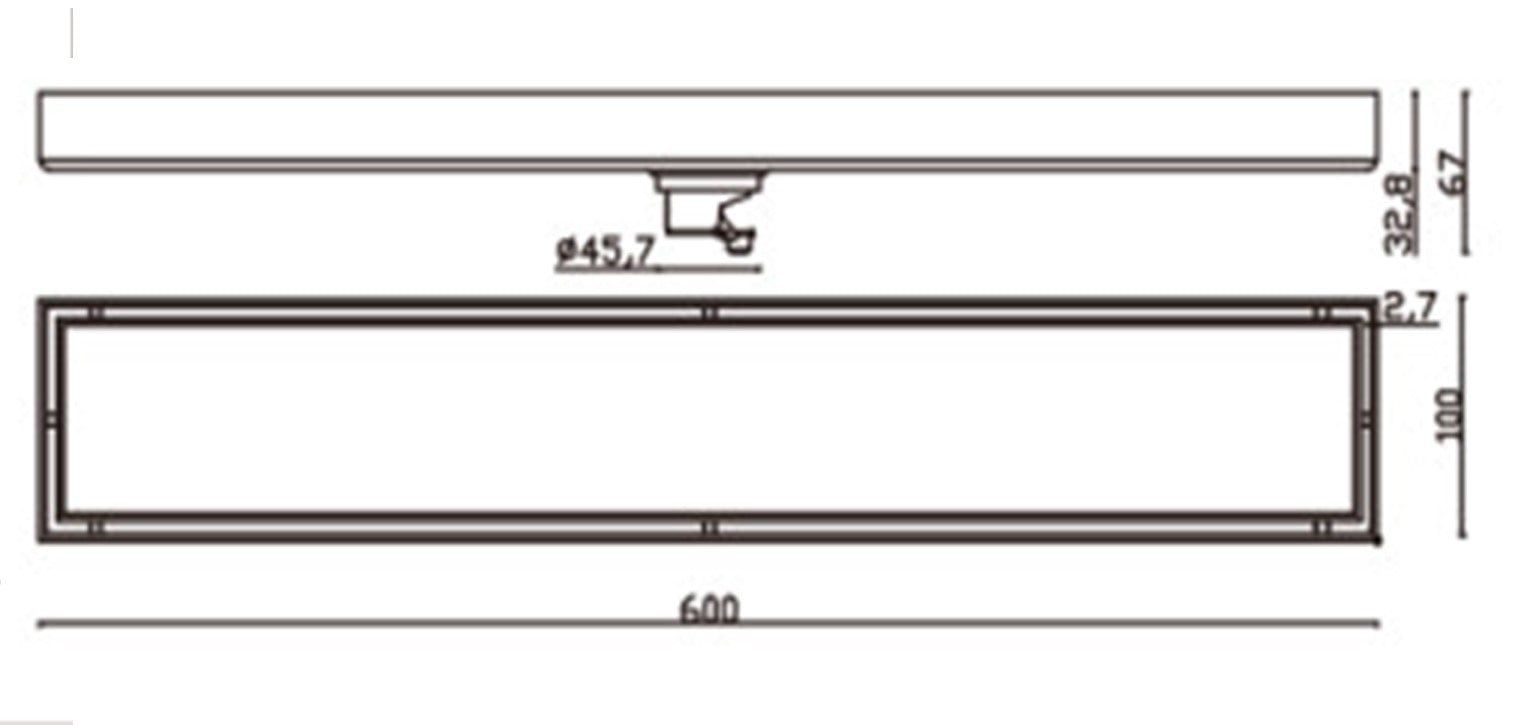  Floor Drain Tss-459 (For Tiled Floors) 