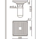  Floor Drain Ts-633a 