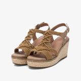 Giày Đế Xuồng Nữ XTI Taupe Textile Ladies Sandals