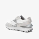 Giày Sneakers Nữ XTI Silver Pu Combined Ladies Shoes