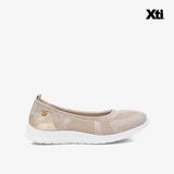 Giày Búp Bê Nữ XTI Gold Textile Ladies Shoes