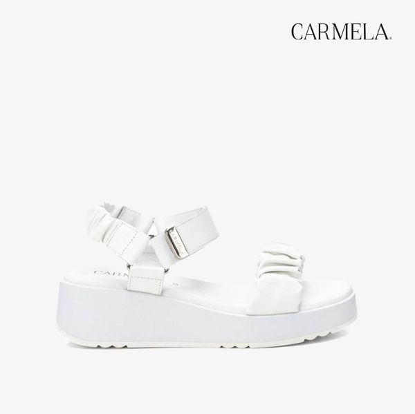 Giày Đế Xuồng Nữ CARMELA Ice Leather Ladies Sandals