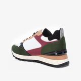 Giày Sneakers Nữ XTI Kakhi Textile Combined Ladies Shoes