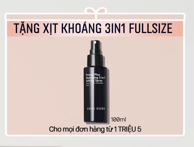  BB-May22-Bill1.5M (22-26/5) Xịt khoáng 3 trong 1 trị giá 800K cho mọi đơn hàng từ 1.5TR 