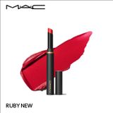  Son lì dạng bút mỏng nhẹ như nhung, lâu trôi 12 tiếng MAC Powder Kiss Velvet Blur Slim Stick - Lipstick 2g 