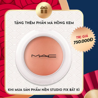  MC-Jan22-SF (13-24/1)Tặng Phấn má hồng kem trị giá 750K khi mua Sản phẩm nền studio fix bất kì 