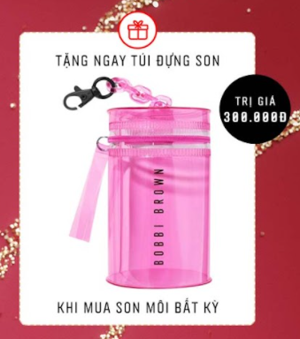  BB-Jan22-Son (13-24/1) Tặng ngay Túi đựng son trị giá 300K khi mua Son môi bất kỳ 