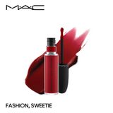  Son môi MAC Powder Kiss Liquid Lipcolour - Moisture Matte Liquid Lipstick 5ml 